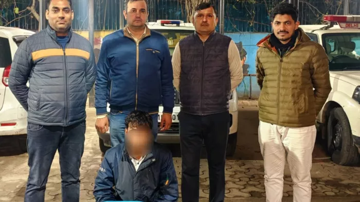 पिस्टल लहराने का वीडियो इंस्टाग्राम पर डालता था आरोपी, गिरफ्तार।
