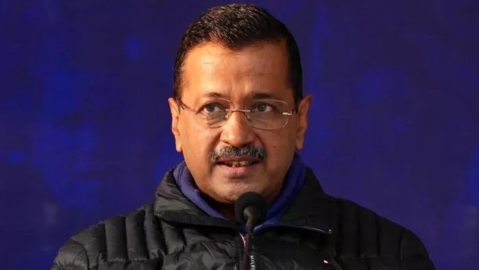 एलजी सक्सेना के जांच के आदेश के बाद केजरीवाल की प्रेस कॉन्फ्रेंस।