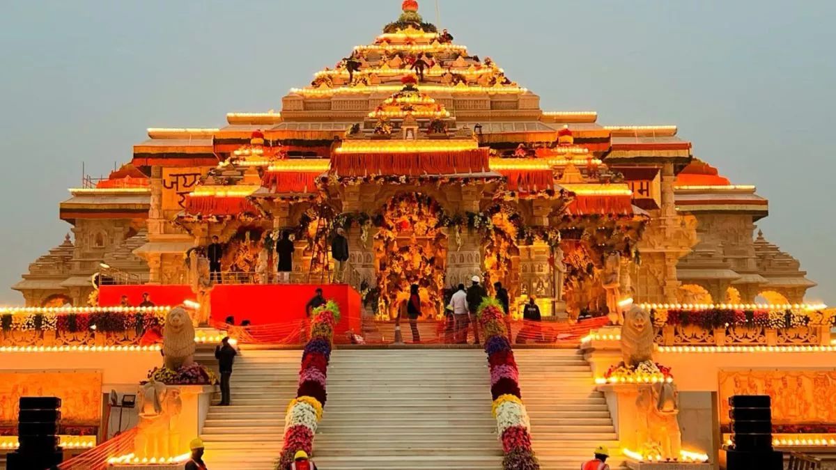 राम मंदिर की प्राण-प्रतिष्ठा 22 जनवरी को हुई