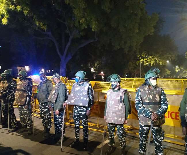 दिल्ली के इजराइल दूतावास के पास हुआ बलास्ट