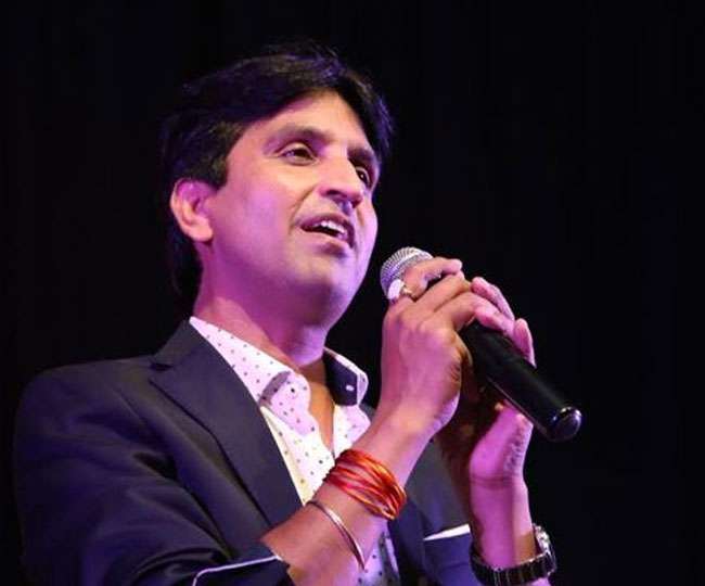 देश के जाने-माने कवि कुमार विश्वास की फाइल फोटो।