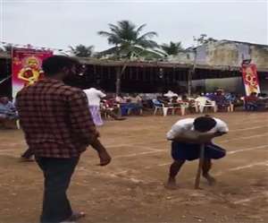 इस वीडियो में खेल के माध्यम से व्यक्ति के मानसिक संतुलन का पता लगाया जा रहा है।