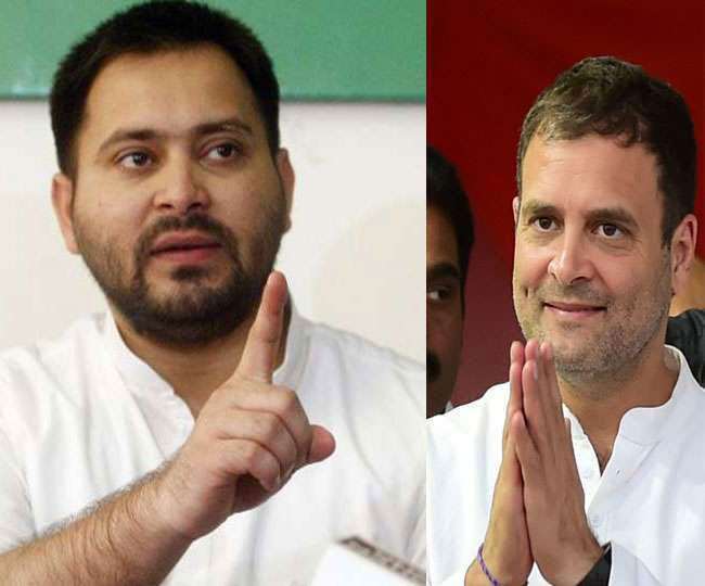 bihar mlc election seat sharing dispute in mahagathbandhan surfaces again tejashwi yadav says to congress rjd will contest election on its own