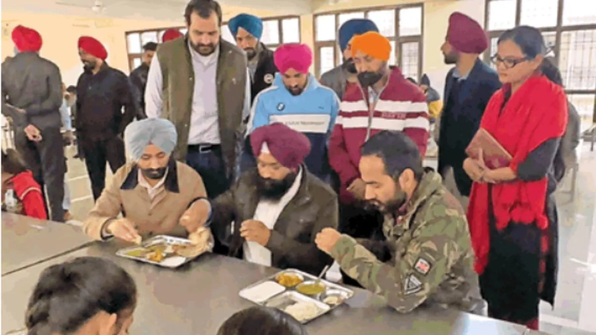 इंस्टीट्यूट आफ स्पोर्ट्स की मेस में पहुंचे खेल मंत्री मीत हेयर, खामियां देख भड़के
