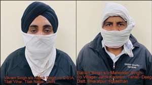 खालिस्तान के समर्थन में स्लोगन लिखने वाले दो गिरफ्तार