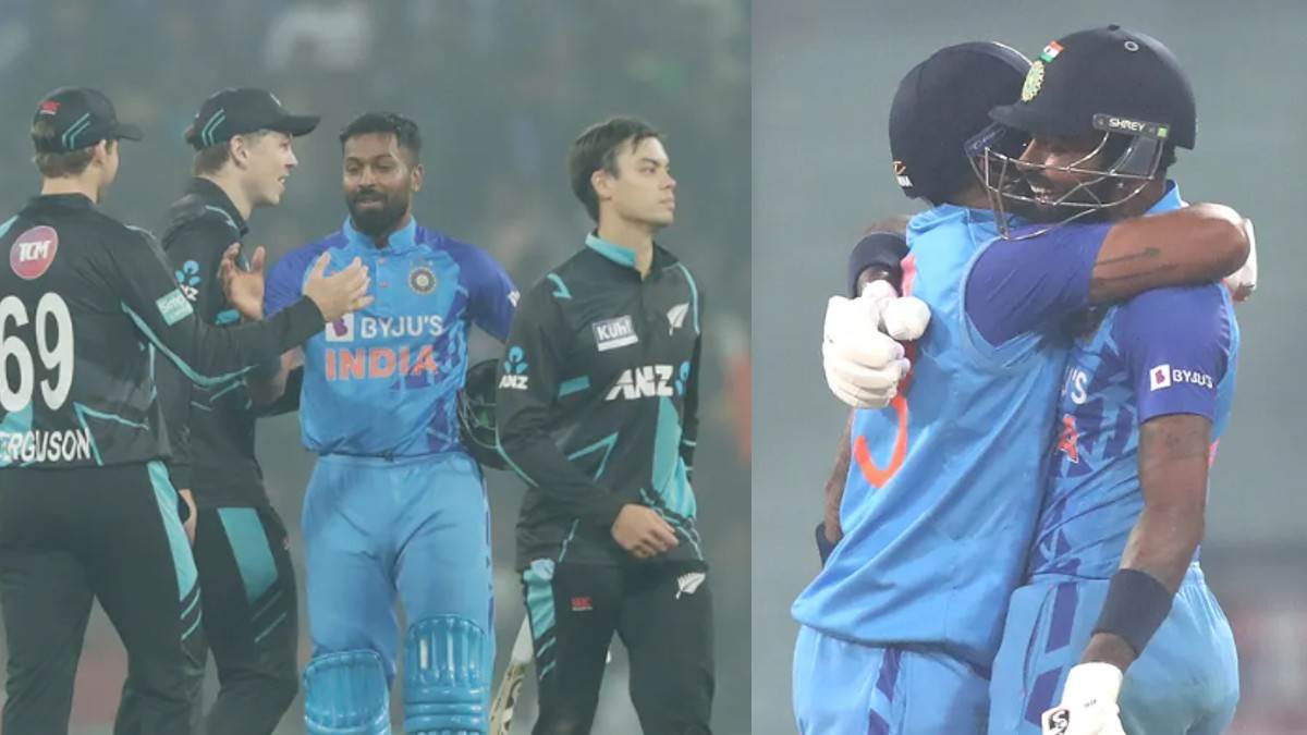 ind vs nz 2nd t20i match team india won by 6 wickets against new zealand in lucknow bharat ratna shri atal bihari vajpayee ekana cricket stadium
