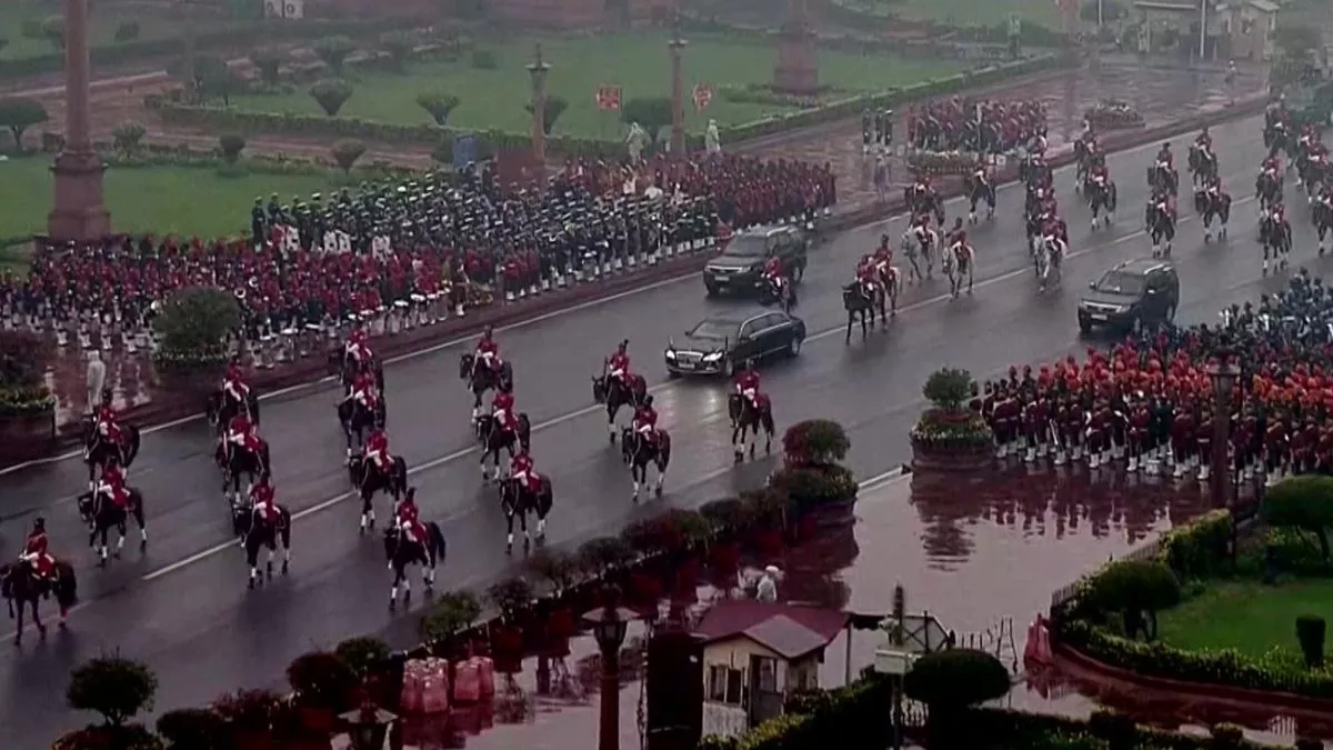 Beating The Retreat: बारिश में भी कम नहीं हुआ बीटिंग रिट्रीट का रोमांच; 10 अहम बातें