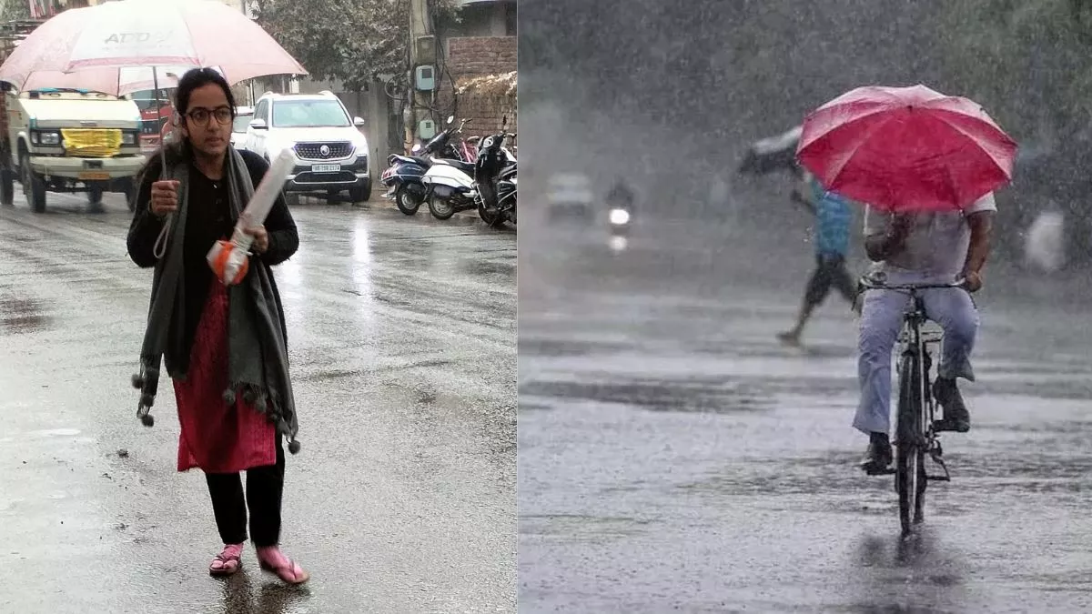 Haryana Weather News: हरियाणा में दिनभर रुक-रुक कर होती रही बूंदाबांदी,  शीत लहर ने ठिठुराया
