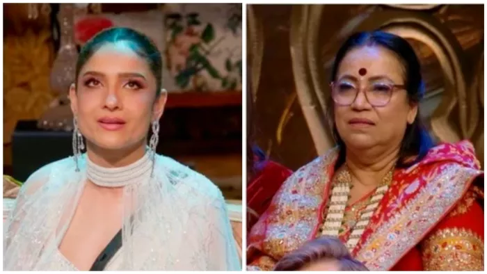 सलमान खान के सामने अंकिता लोखंडे की सास ने मारा ताना, (X Image)