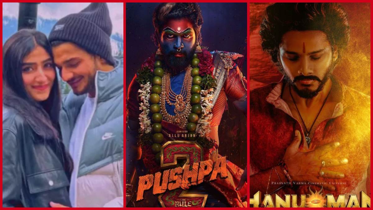 entertainment top news 29th january pushpa 2 release date to munawar faruqui taunt ayesha khan talk about nazila sitashi and ankita lokhande trolled for her behaviour top 5 news