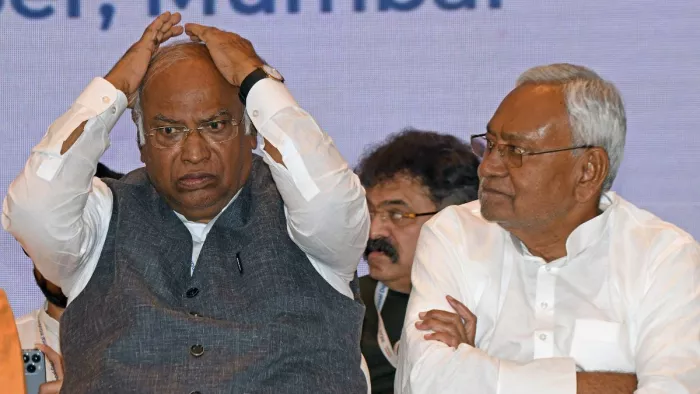 जेडीयू ने कांग्रेस पर आइएनडीआइए को हड़पने का आरोप लगाया।(फोटो सोर्स: जागरण)