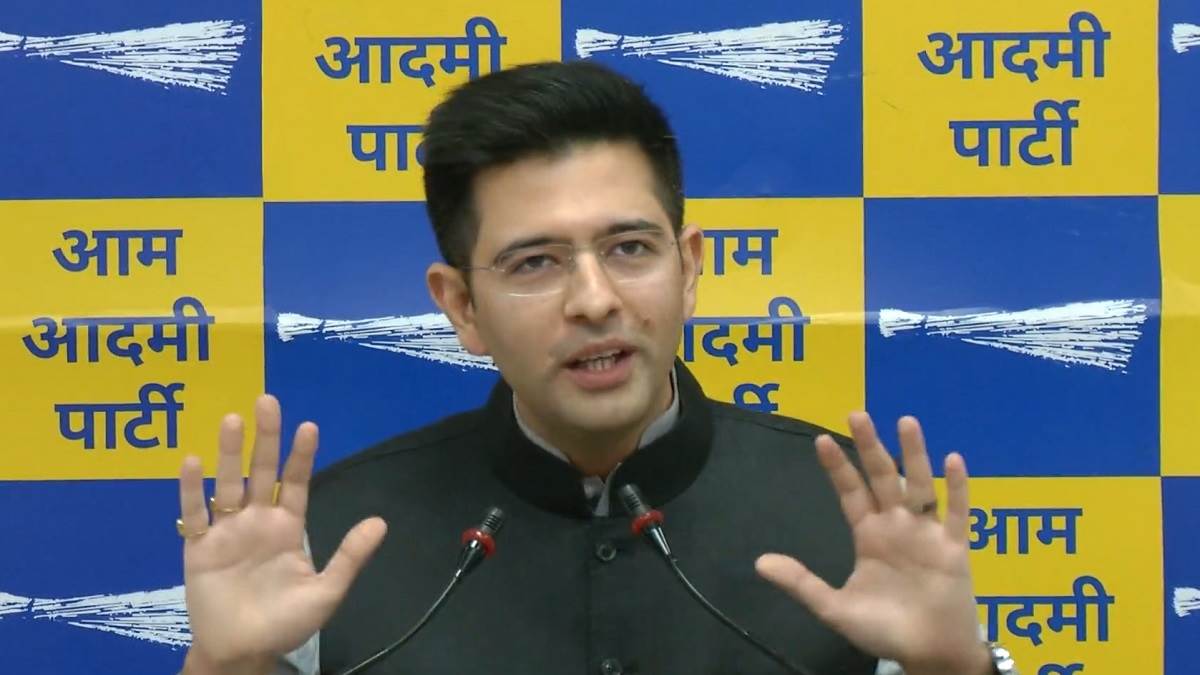 ncr aap rajya sabha mp raghav chadha said horse trading of mlas is dangerous for democracy also spoke about anti defection law