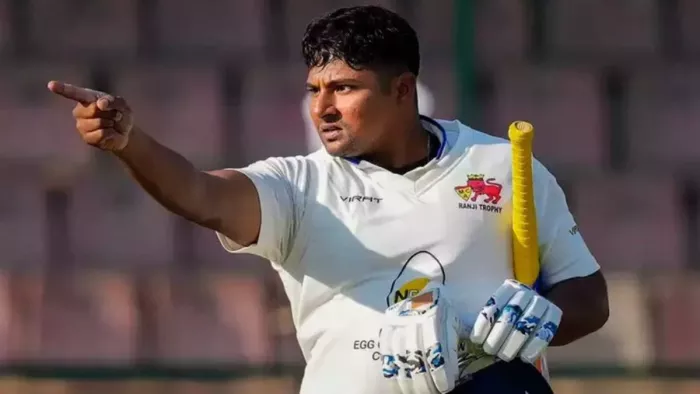 सरफराज खान को टीम इंडिया में डेब्यू करने का मौका मिला है। फोटो- एक्स