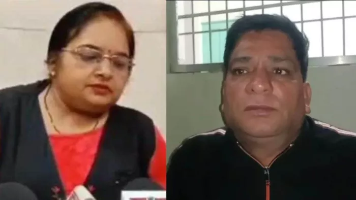 मनीष शर्मा ने अपनी पत्नी निशा नापित शर्मा की हत्या कर दी।(फोटो सोर्स: नई दुनिया)