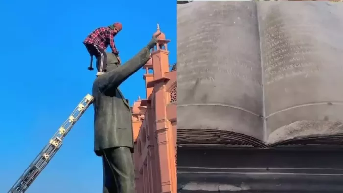 आंबेडकर की प्रतिमा पर प्रहार के विरोध में पंजाब के कई शहर बंद रहे।