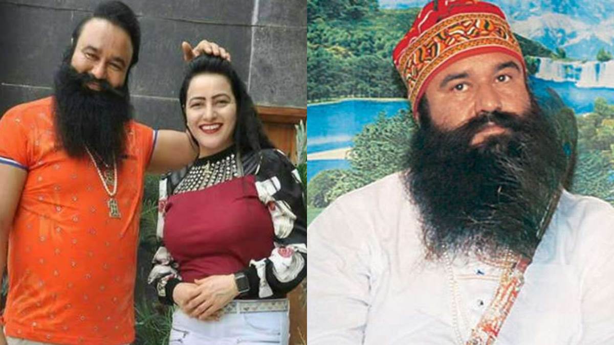 gurmeet ram rahim parole days in sirsa preaching marriages and animal welfare and held satsang with followers and honey preet