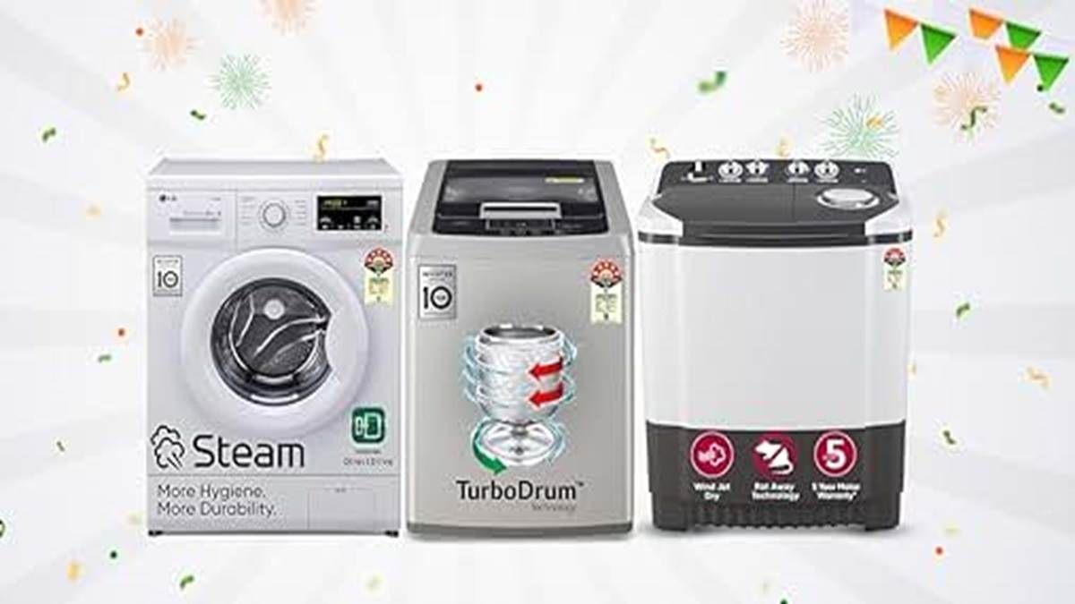 “महा-बचत” ऑफर! Best Washing Machine 7kg की कीमतों पर अमेज़न सेल टूडे ने सीधा-सीधा 38% का डिस्काउंट दिया