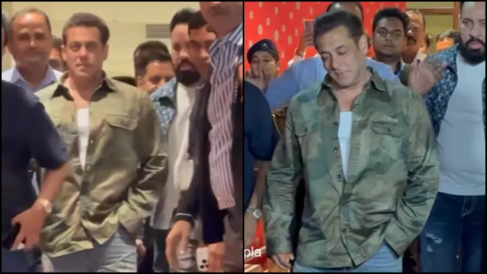 सलमान खान पहुंचे जामनगर (Photo Credit: Instagram)
