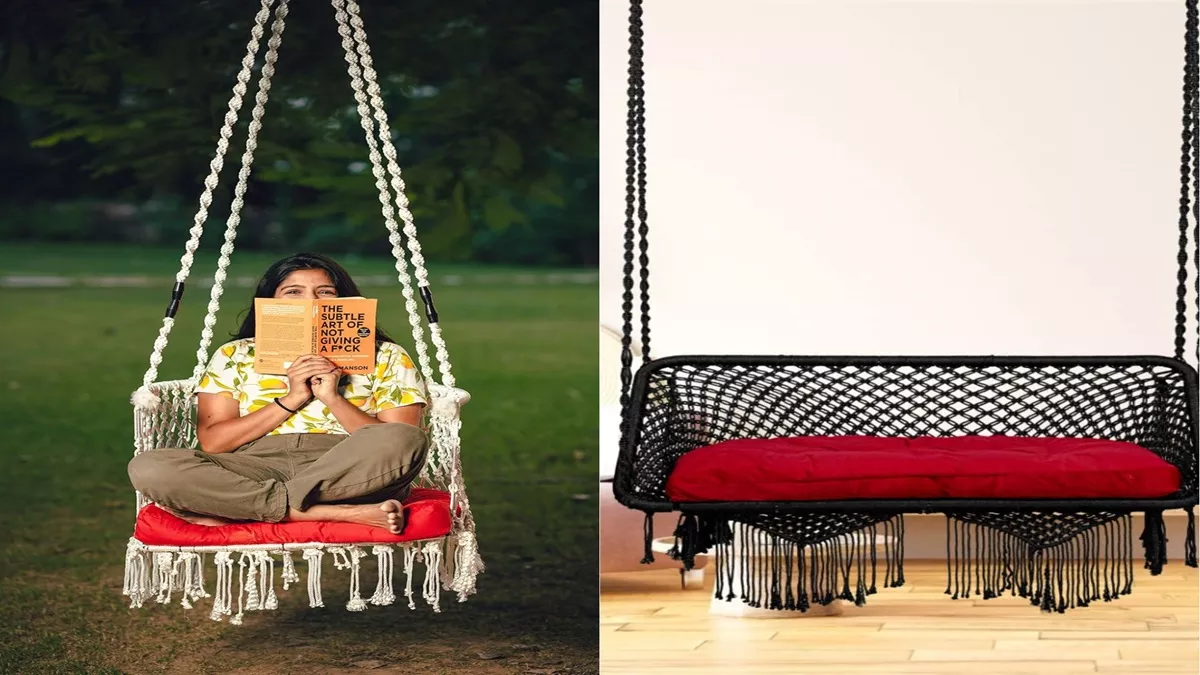 क्लासिक इंटीरियर के अलावा Swing Chair With Stand के हैं कई लाभ, मिलेगी मानसिक शांति और पार्टनर संग बीतेगी हसीन शाम