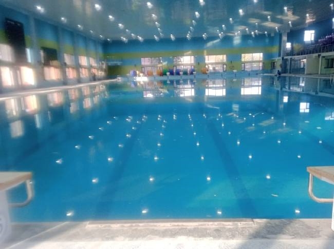 there will be trials of players in the all weather swimming pool today