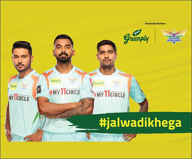 लखनऊ सुपर जायन्ट्स के साथ जश्न मनाने के लिए Greenply ‘जलवा दिखेगा’ गीत लेकर आया है।