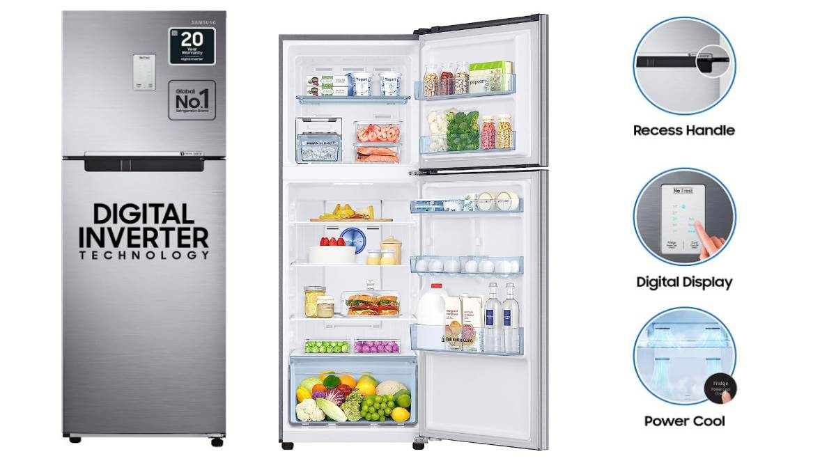 Samsung Double Door Fridge: बजट में फिट और फीचर्स में सुपरहिट, मिलेगा लम्बा कुलिंग बैकअप