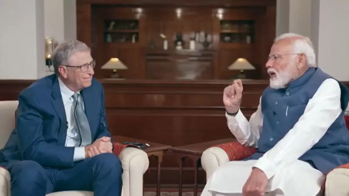 Bill Gates और Modi के बीच AI को लेकर क्या हुई बात? सवाल-जवाब का कुछ यूं चला सिलसिला...
