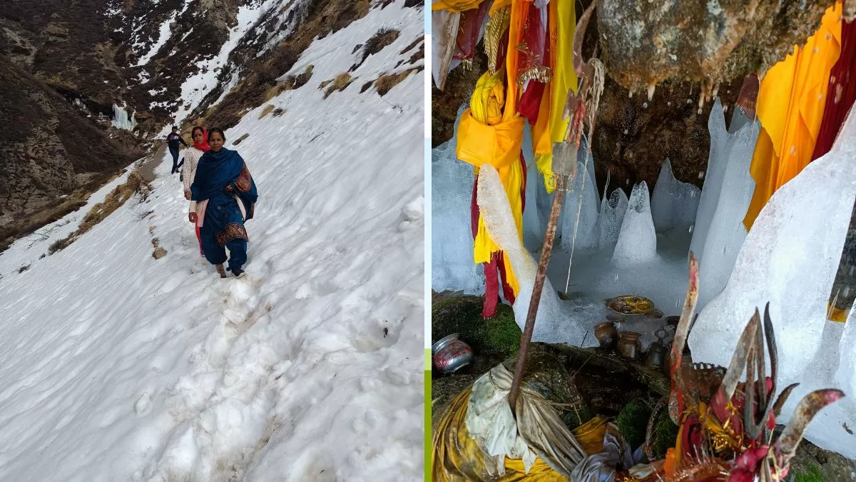 Baba Barfani: नीति घाटी में बढ़ने लगी रौनक, टिम्मरसैंण महादेव में बाबा बफार्नी ने ले लिया रुप; दर्शन के लिए लगी भीड़