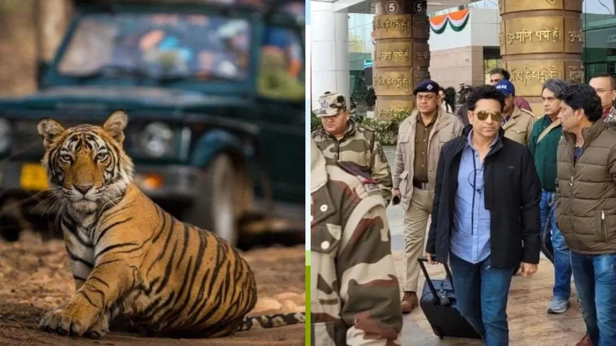 Uttarakhand: सचिन तेंदुलकर ने जिम कॉर्बेट में की सफारी, बाघ देखकर हुए उत्साहित, पर्यटक उन्हें देख हुए अचंभित
