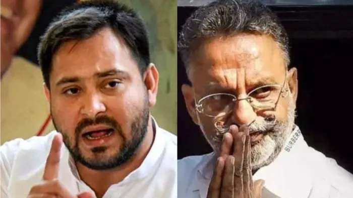 मुख्तार अंसारी के निधन पर तेजस्वी यादव ने दी प्रतिक्रिया (जागरण)