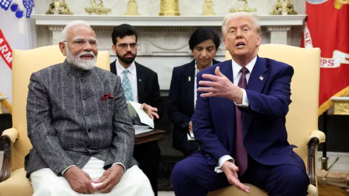 500 अरब डॉलर तक व्यापार बढ़ाने पर बनी सहमति (फोटो: रॉयटर्स)