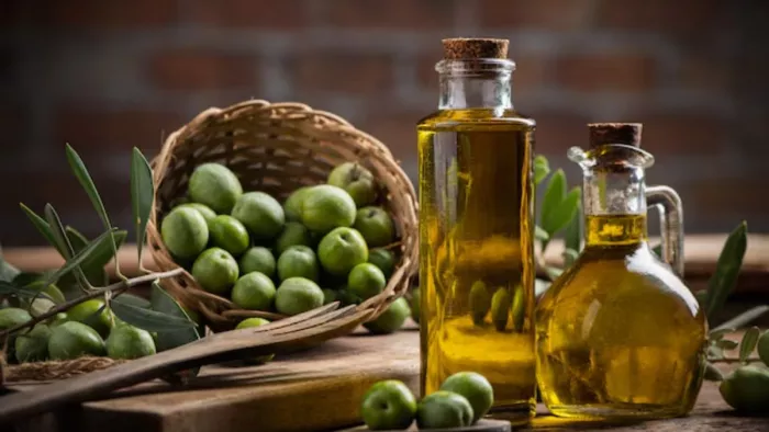 Olive Oil खाने के जबरदस्त फायदे। (Image Credit- Freepik)