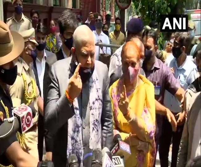 LIVE West Bengal Assembly Election 2021: 56.19 percent voting was held till  1 pm Governor cast vote