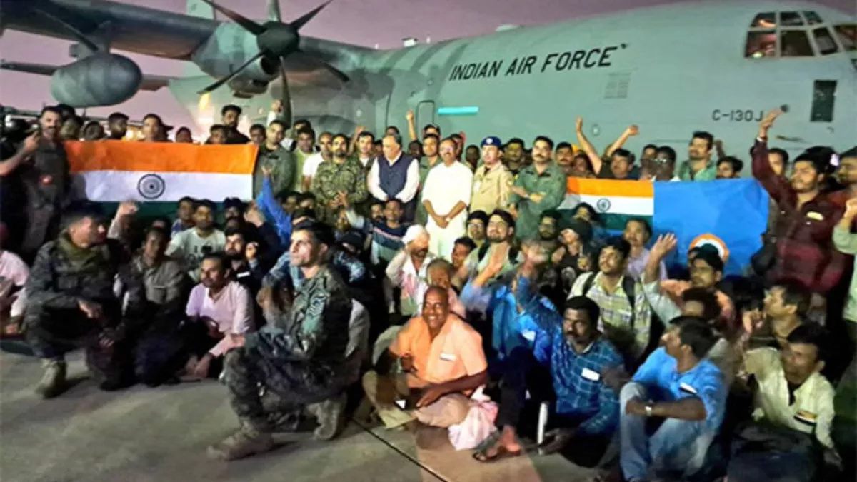 Sudan Conflict- ऑपरेशन कावेरी के तहत और 135 भारतीयों की सूडान से निकासी, मुरलीधरन ने पूछा- हाउ इज द जोश