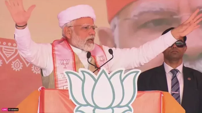 पीएम मोदी कर्नाटक में दो दिन में छह जनसभा और दो रोड शो करेंगे।