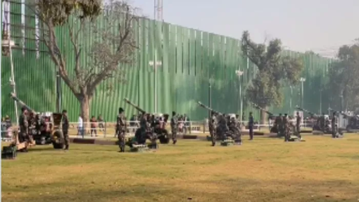 आर्टिलरी रेजीमेंट जो कि भारतीय सेना की दूसरी सबसे बड़ी शाखा है।