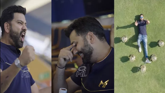 मुंबई इंडियंस ने रोहित शर्मा को वीडियो के जरिए एक स्पेशल मैसेज दिया है।