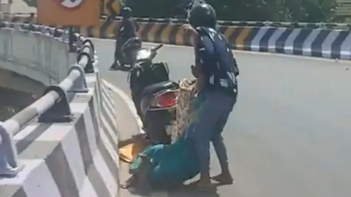 एफआईआर दर्ज होने के बाद पुलिस ने पति को किया गिरफ्तार। (फोटो, एक्स)