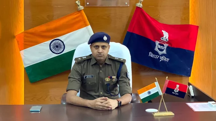 मुजफ्फरपुर के एसएसपी सुशील कुमार ( सोशल मीडिया)