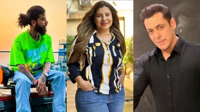 File Photo of Anurag Dobhal, Sambhawna Seth and Salman Khan