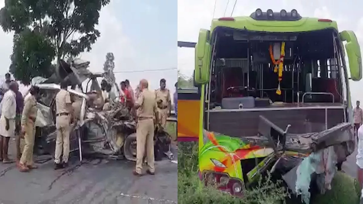 कर्नाटक में मैसूर के पास भीषण सड़क हादसा, 10 की मौत; PM Modi ने 2 लाख रुपए के मुआवजे का किया एलान