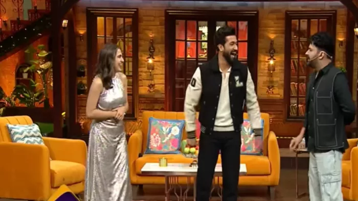 kapil sharma takes a dig on sara ali khan jokes, Vicky Kaushal