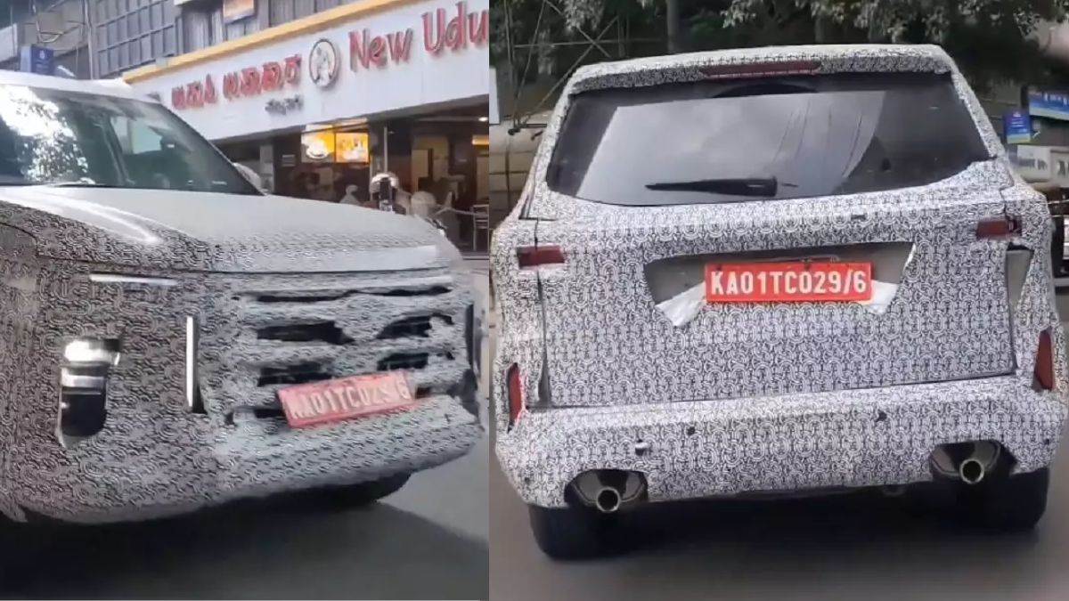 2024 mg gloster facelift spotted testing check details