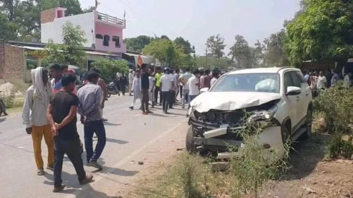 कैसरगंंज से BJP प्रत्‍याशी करण भूषण स‍िंह के काफ‍िले में शाम‍िल कार से हादसा, फॉर्च्यूनर की टक्‍कर से दो भाइयों की मौत