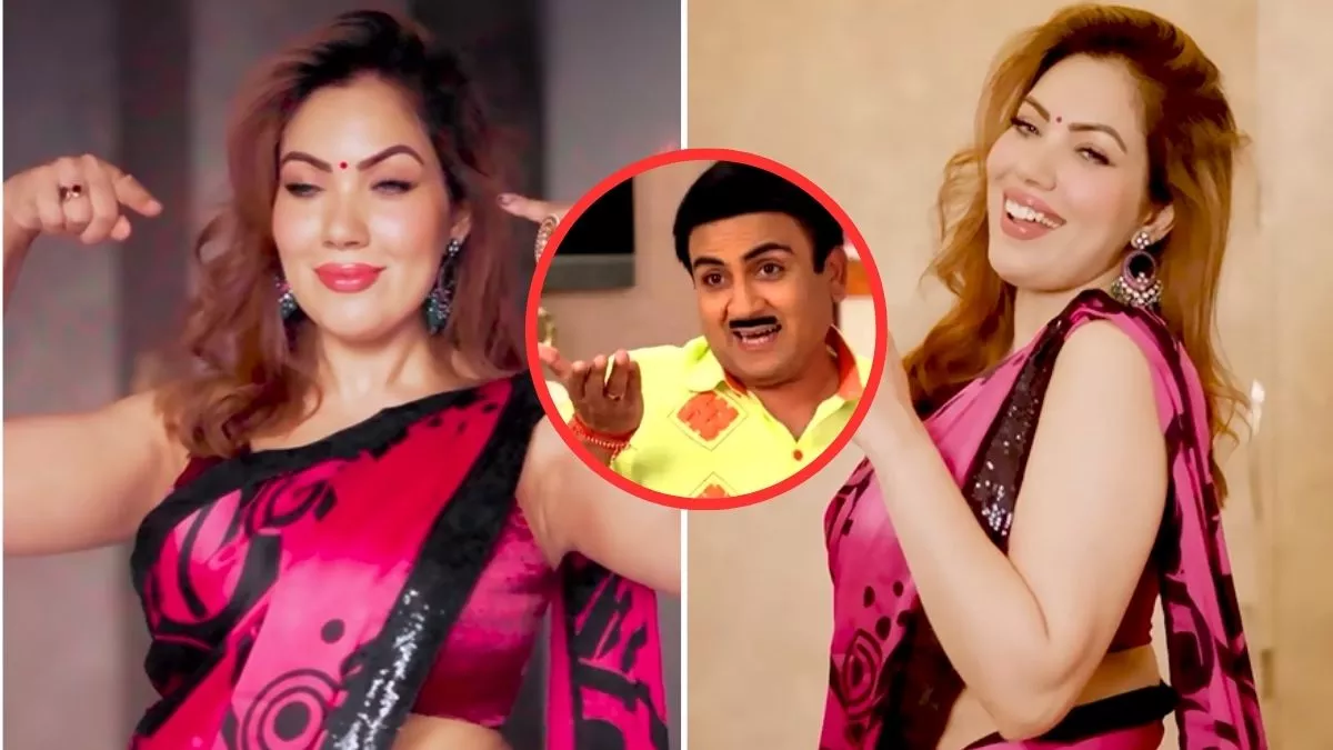 गुलाबी साड़ी रील्स पर TMKOC की 'बबीता भाभी' ने किया गजब का डांस, यूजर्स बोले- 'कोई जेठालाल को बुलाओ'