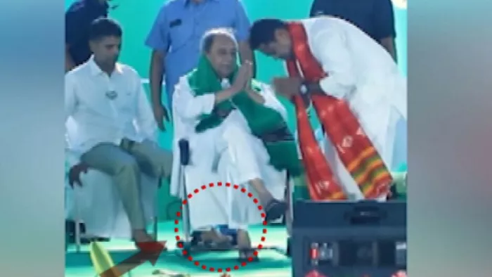 पांडियन के वायरल हो रहे वीडियो का स्क्रीनशॉर्ट
