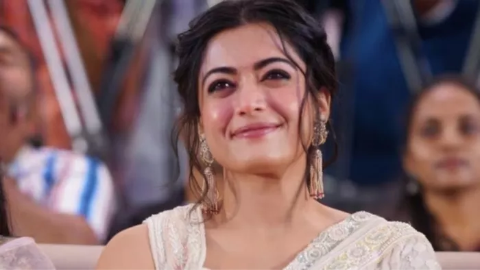 Rashmika Mandanna at the pre-release event of Gam Gam Ganesha