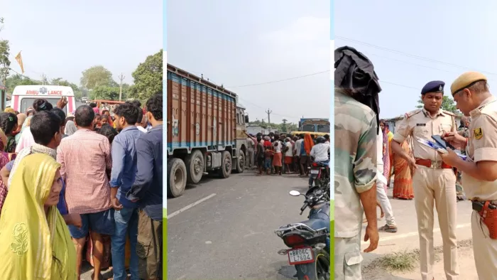 घटना से नाराज लोगों ने शिवहर-तरियानी-मुजफ्फरपुर स्टेट हाईवे को किया जाम