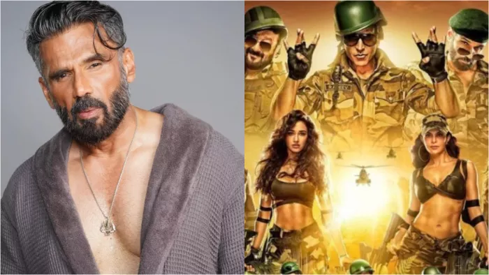 'वेलकम टू द जंगल' में सुनील शेट्टी
