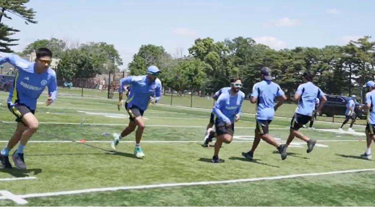 t20 world cup 2024 hardik pandya joins teammates in new york bcci shares practice session watch video